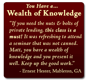 "You Have a Wealth of Knowledge" - Ernest Hester, Mableton, GA